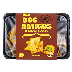 Чипсы кукурузные со вкусом барбекю с сырным соусом