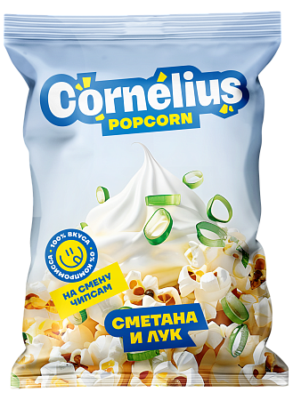 Попкорн со вкусом сметаны и лука