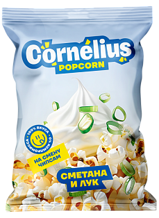 Попкорн со вкусом сметаны и лука